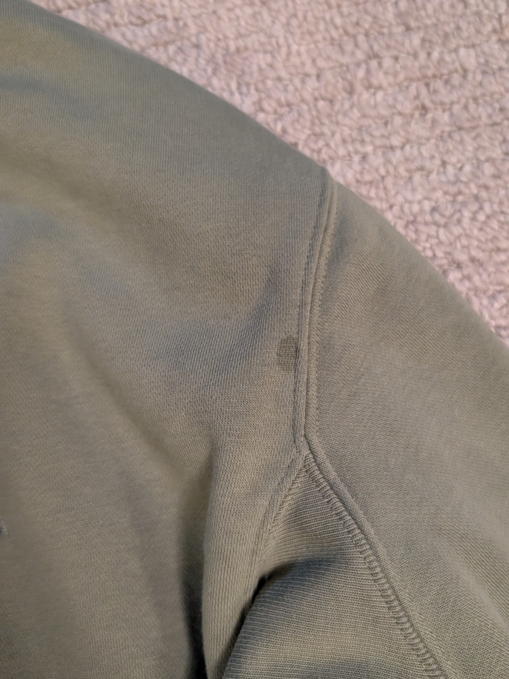 Men's Olive Green Crewneck Shirt